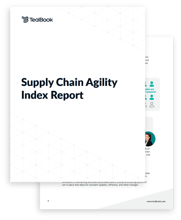 cover of supply chain agility report